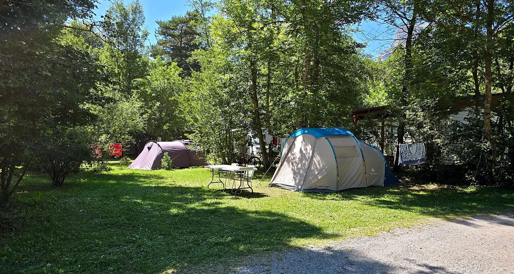 Emplacement de tente