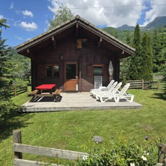 Chalet tout confort au Camping Les 6 Stations, location en montagne, Hautes-Alpes